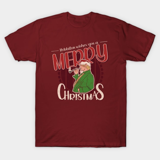 Merry Christmas T-Shirt by NatliseArt